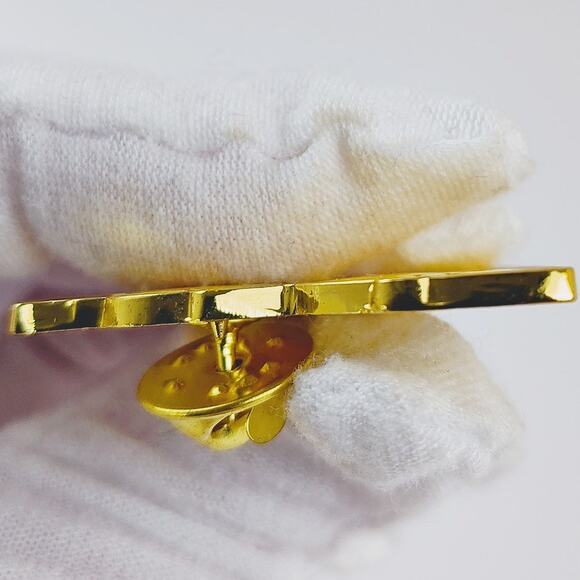 Disney Loungefly Belle Perfume Pin Yellow Stained Glass Enamel - Picture 5 of 8